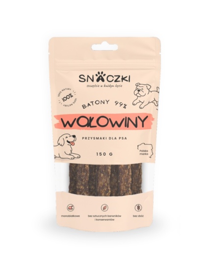 Batony 99% wołowiny 150g