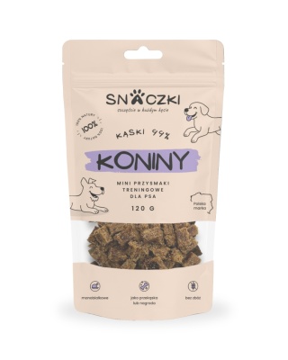 Kąski 99% koniny 120g
