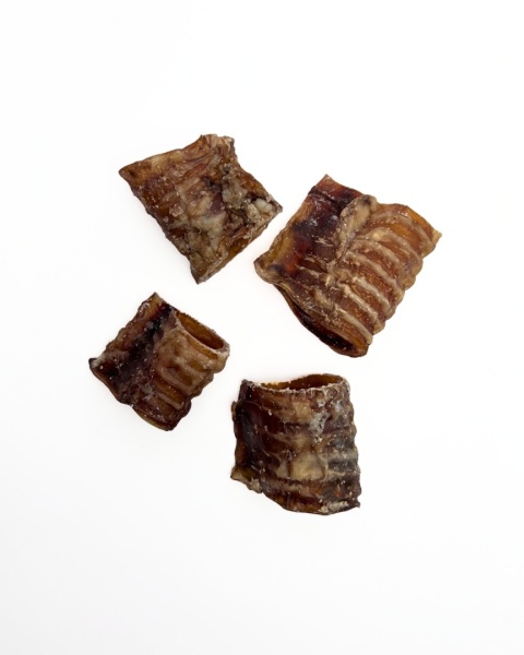 Naturalny gryzak dla psa – suszona tchawica wołowa 150g